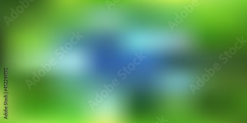 Light blue, yellow vector blurred texture.