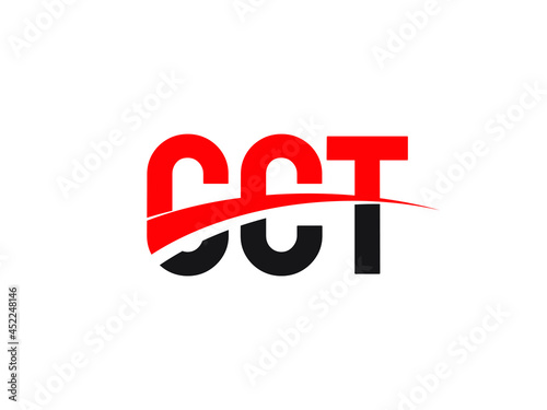 CCT Letter Initial Logo Design Vector Illustration