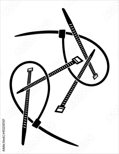 Cable Tie Icon M_2108003