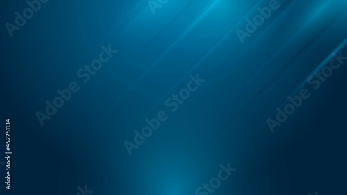 Futuristic Abstract Shine Gradient Dark Blue Background With Minimal Dynamic Lines Design
