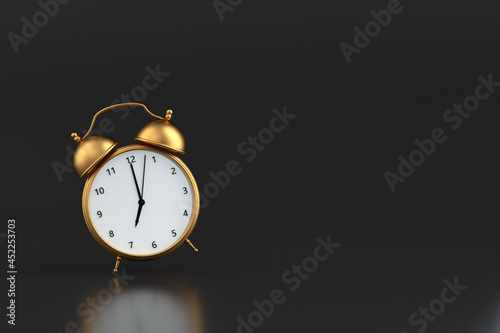 3d rendering different color clock