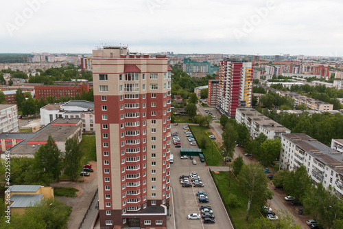new houses in the city of Izhevsk
