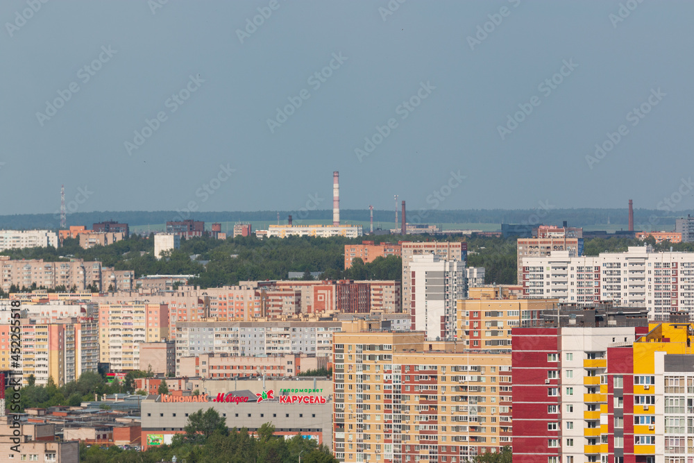 new houses in the city of Izhevsk