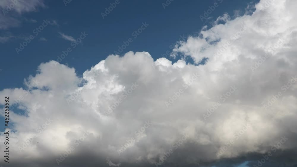 Summer cloudy sky time lapse background. Summer cloudy sky time lapse background.