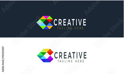 Free Download Abstract colorful creative letter c logo - GFXLoad
