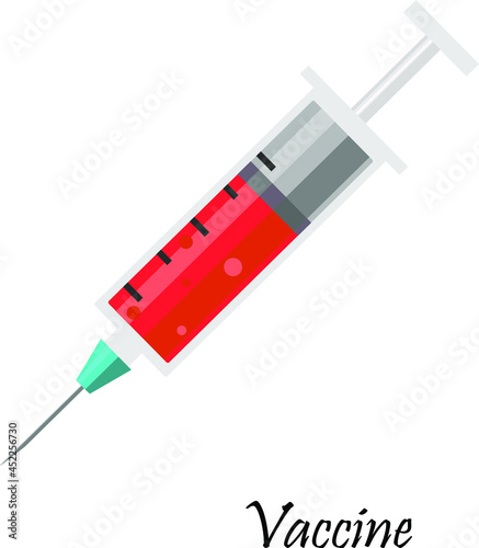 syringe with needle