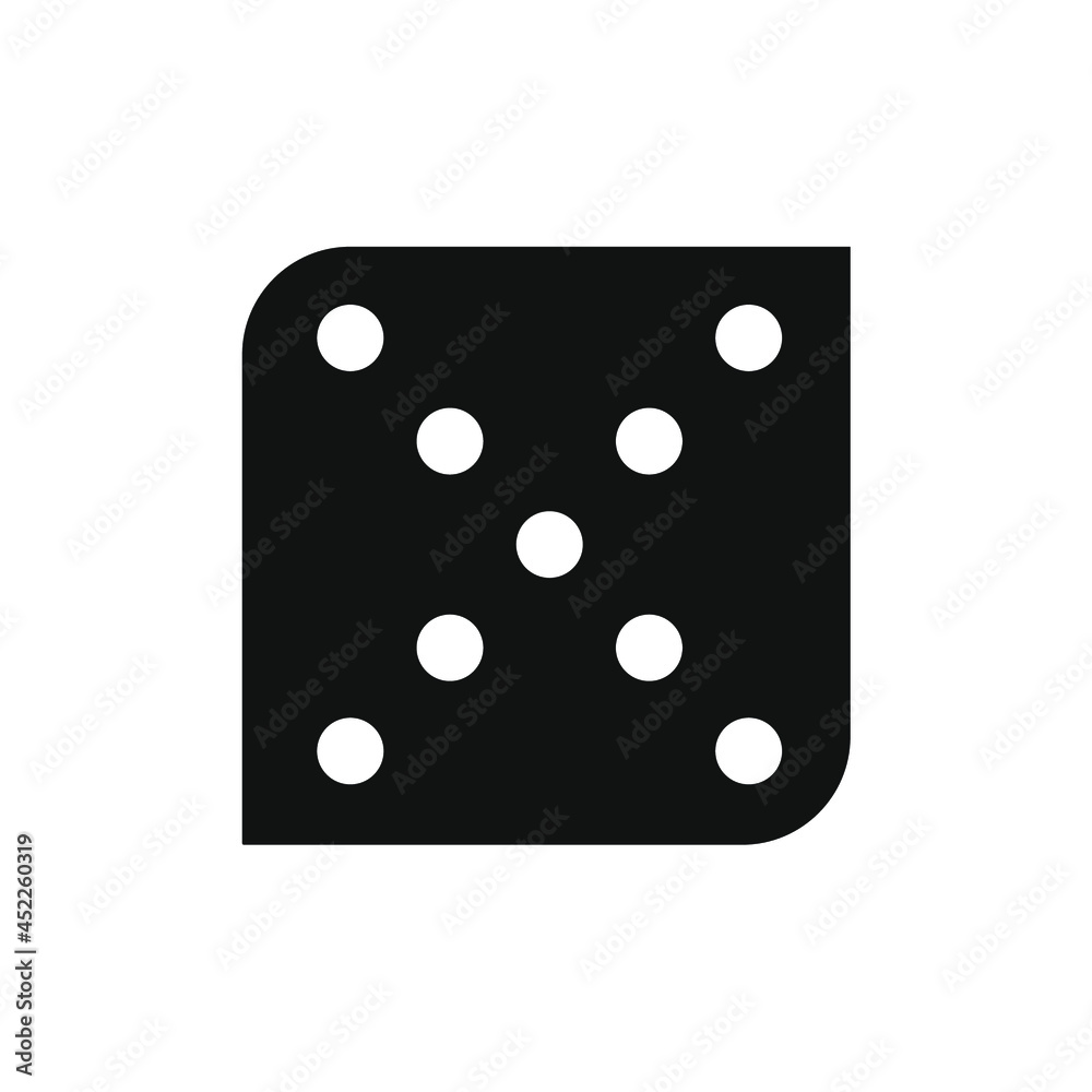 some small dots form an X inside the black box some small dots form an X inside the black box