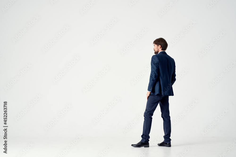 bearded business man manager Professional Job career