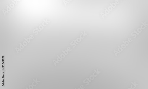 Light grey metal smooth texture decorated flare. Plain empty background. Polished surface.