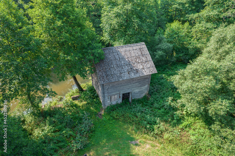 Water mill of the early 20th century in Prydniki Water mill of the early 20th century in Prydniki