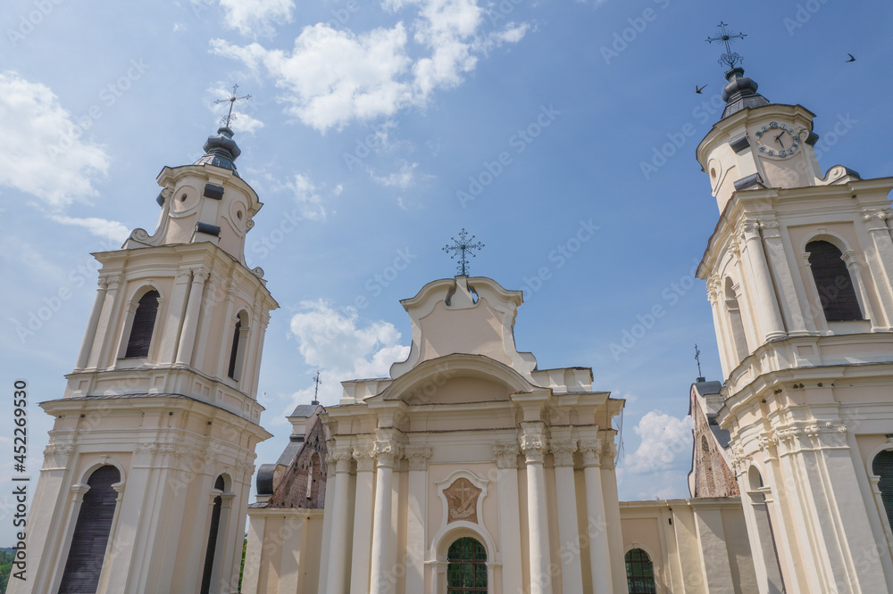 Fototapeta premium Bernardine Church of the 17th century, Budslav