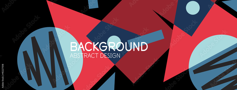 Abstract background with blocks, lines, geometric shapes. Techno or business concept for wallpaper, banner, background, landing page Abstract background with blocks, lines, geometric shapes. Techno or business concept for wallpaper, banner, background, landing page