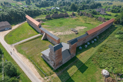 Ruins of a castle from the early 14th century, Krevo photo