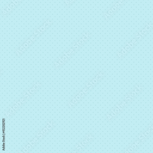Blue polka dot fabric background