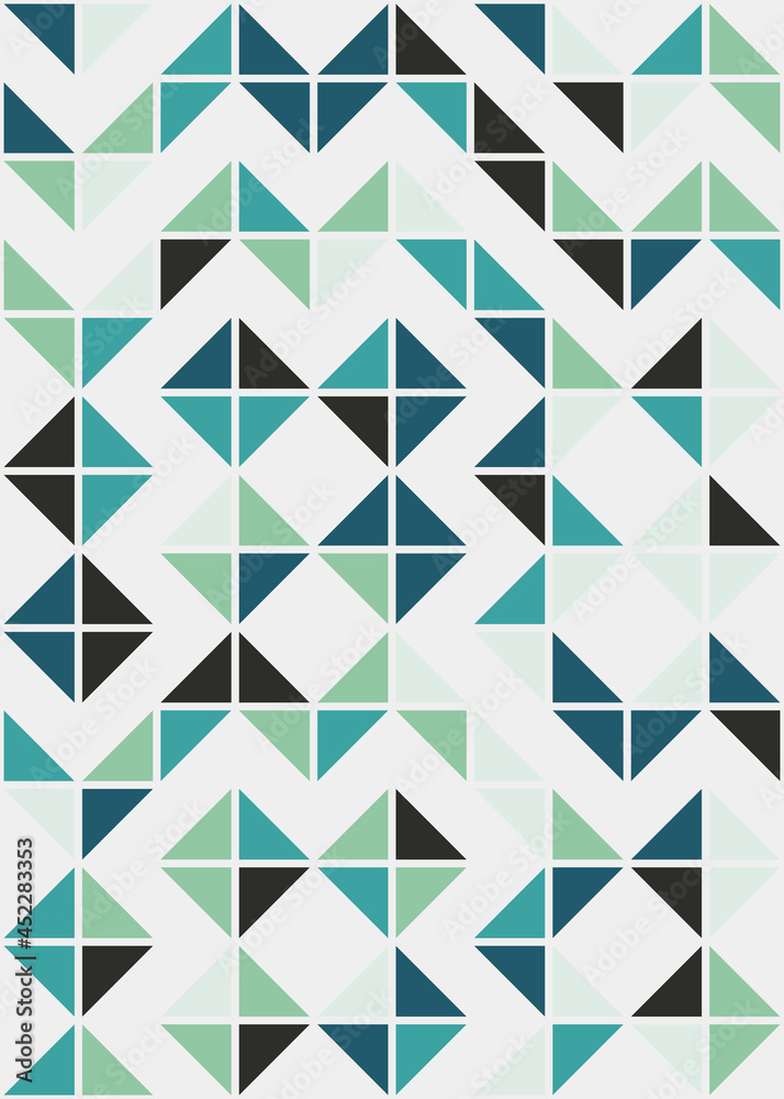 Abstract Geometric Pattern generative computational art illustration Abstract Geometric Pattern generative computational art illustration