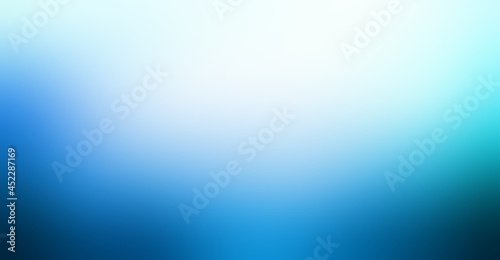 Blue sky clear soft texture abstract banner. Blur background. © MaxArtMix