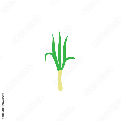 Chives icon design illustration template