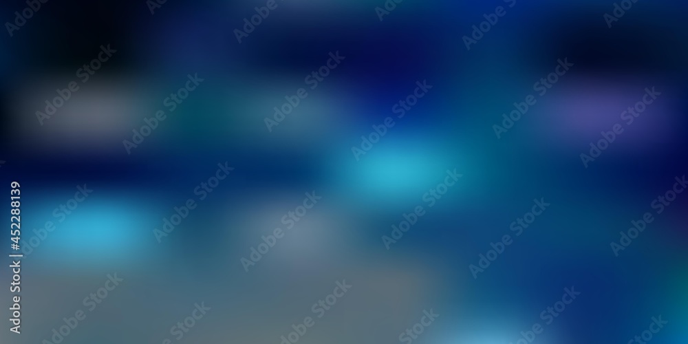 Obraz premium Light blue vector blur template.