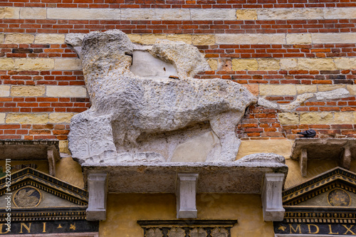 Old facade of Palazzo della...