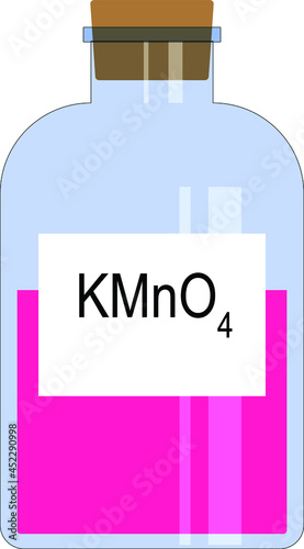 Potassium Permanganate Bottle