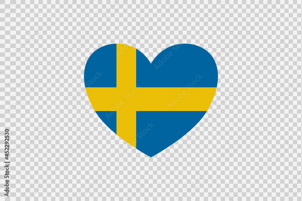 Sweden flag in heart shape isolated on png or transparent background,Symbols of Sweden, template for banner,card,advertising ,promote,vector, top gold medal sport winner country Sweden flag in heart shape isolated on png or transparent background,Symbols of Sweden, template for banner,card,advertising ,promote,vector, top gold medal sport winner country
