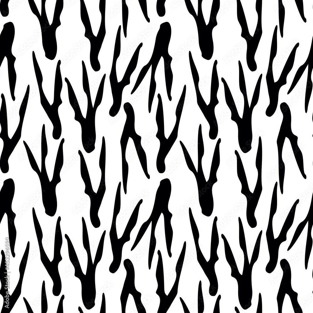 Seamless pattern with branch. Floral print. Seamless pattern with branch. Floral print.