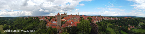 Rothenburg ob der Tauber, Deutschland: Panorama der Stadt