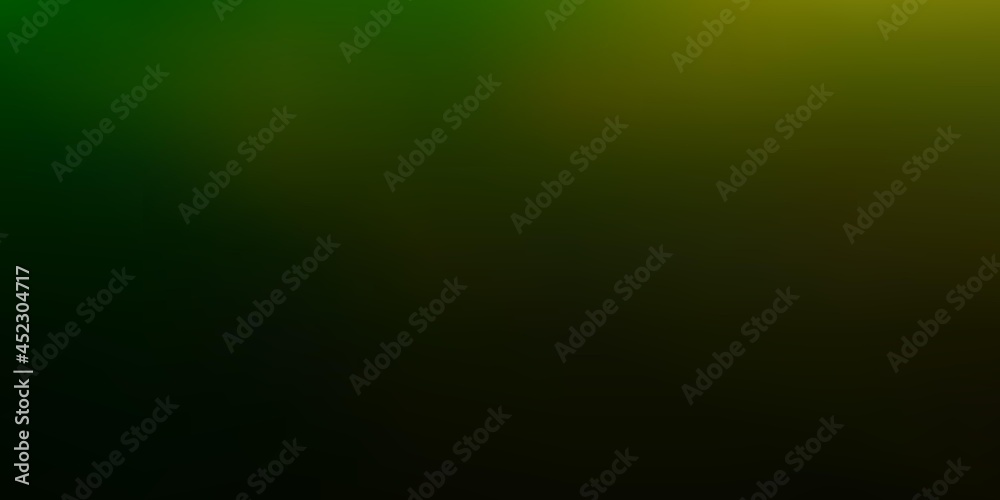 Obraz premium Light green vector abstract blur template.