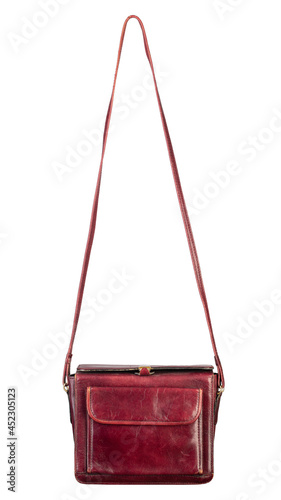 Fashion handbags. Clutch bag isolated on white background. Women's accessories.