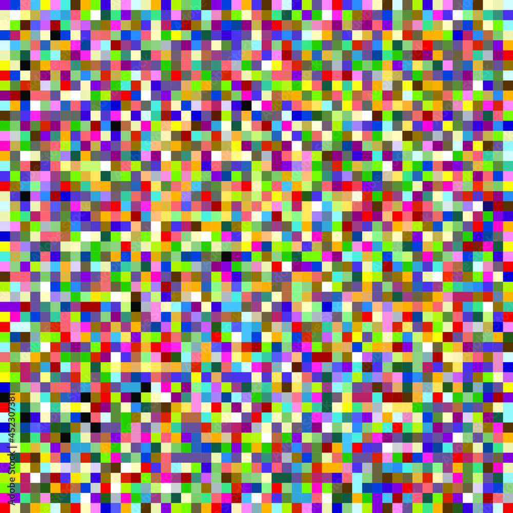 Rainbow-pixel background, vector illustration Rainbow-pixel background, vector illustration
