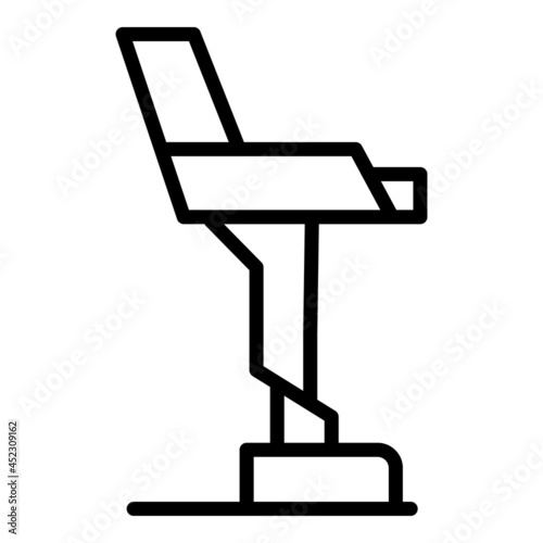 Exoskeleton robot icon outline vector. Artificial suit. Human future