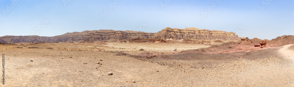 Fantastically beautiful landscape in summer in Timna National Park near Eilat, southern Israel. Fantastically beautiful landscape in summer in Timna National Park near Eilat, southern Israel.