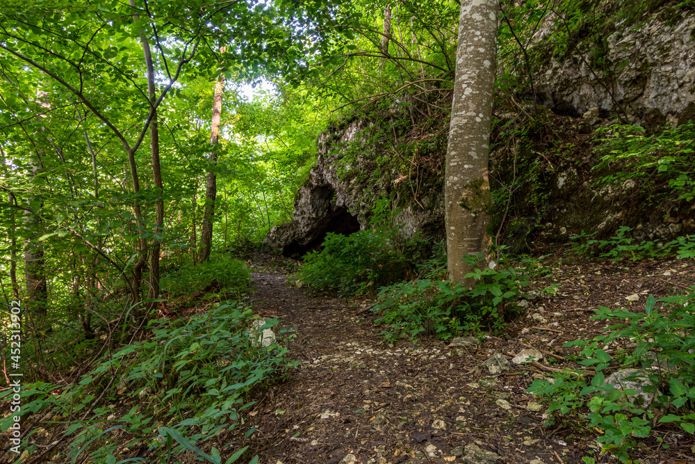Exciting cave hike around Veringenstadt