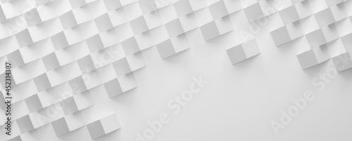 3D illustration White abstract texture.paper art style can be used in cover design website backgrounds or advertising.