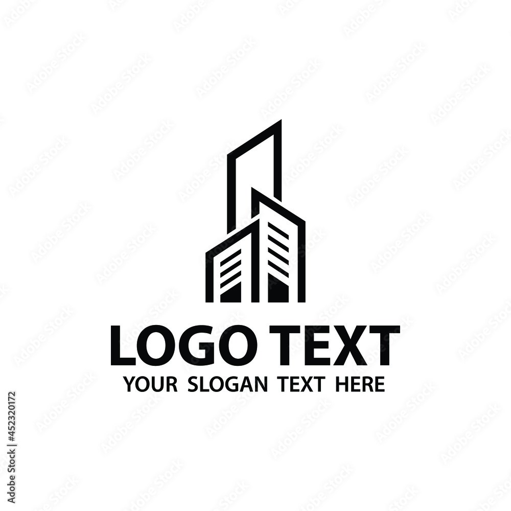 building logo icon vector template, Vector logo Design