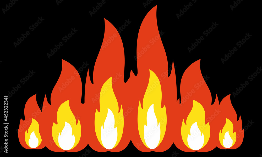 Flame Vector Flame Vector