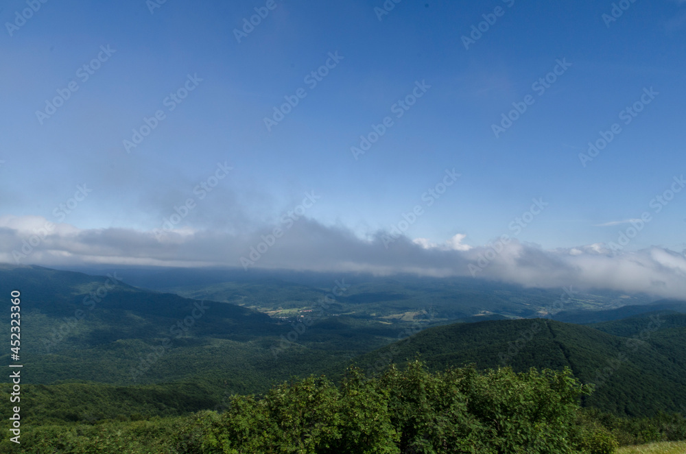 Bieszczady Wielka Rawka Panorama 