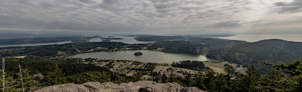 panorama of the mountains