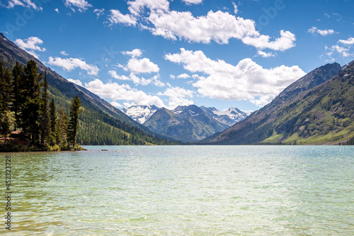 Lake on the background of mountains © furtseff