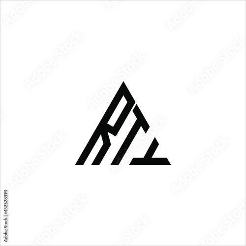 RTY letter logo creative design. RTY unique design
