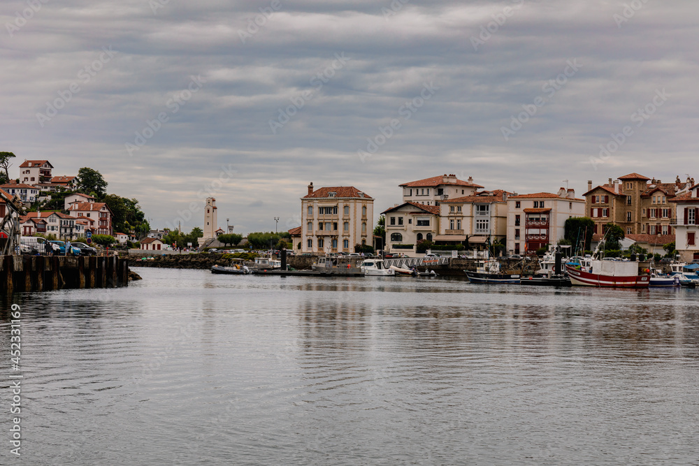 Saint-Jean-de-Luz Harbour, Pyrénées-Atlantiques, Basque Country, France