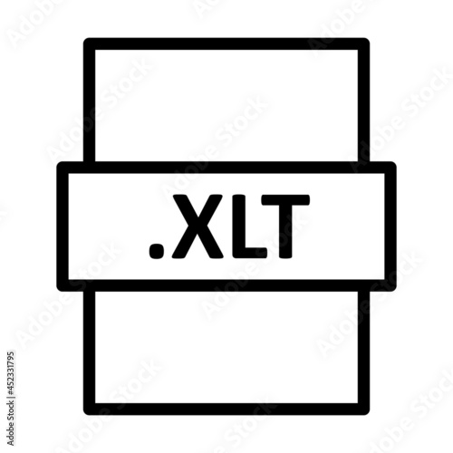 .XLT Linear Vector Icon Design photo