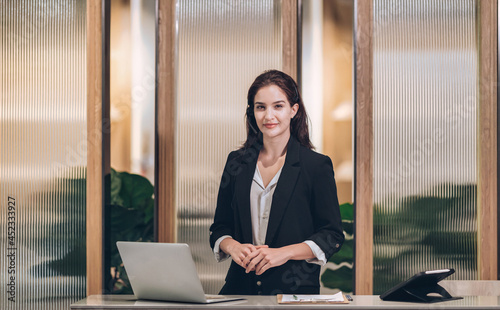 Hotel check in at reception or front office being given key card