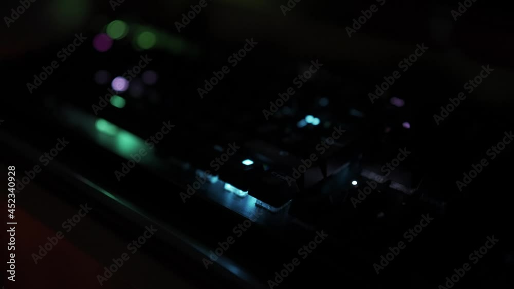 Teclado retroiluminado cámara lenta - 2