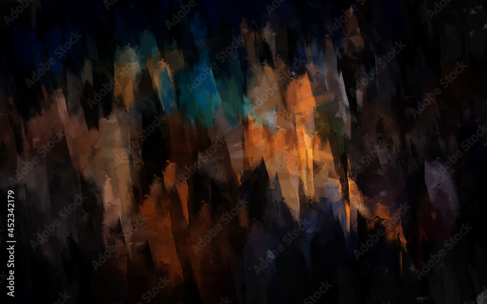 Fototapeta premium Abstract Watercolor Grunge Painting texture. Abstract watercolor fine art color texture. Digital illustration Oil painting Color Splash background Page. watercolor background, fine art texture.