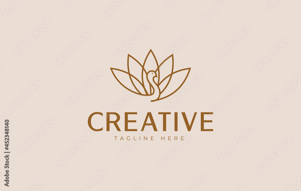 Peacock Logo Design Template. Simple Peacock Design. Creative Vector Icon Design Concept. Peacock Logo Design Template. Simple Peacock Design. Creative Vector Icon Design Concept.