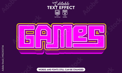 Wallpaper Mural Editable text effect games Torontodigital.ca