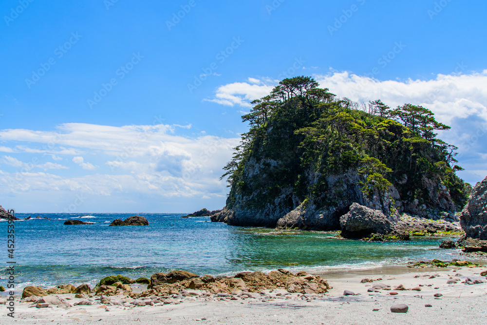 Naklejka premium beach