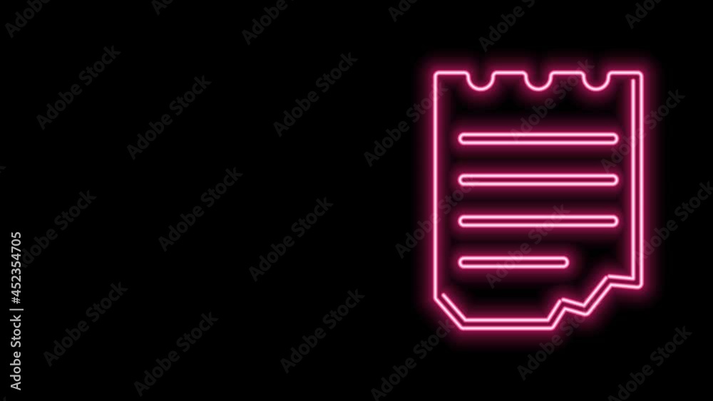 Glowing neon line Notebook icon isolated on black background. Spiral notepad icon. School notebook. Writing pad. Diary for school. 4K Video motion graphic animation Glowing neon line Notebook icon isolated on black background. Spiral notepad icon. School notebook. Writing pad. Diary for school. 4K Video motion graphic animation