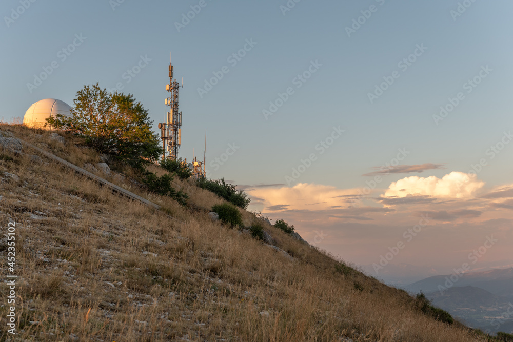 Astronomical observatory of the cosmodrome.